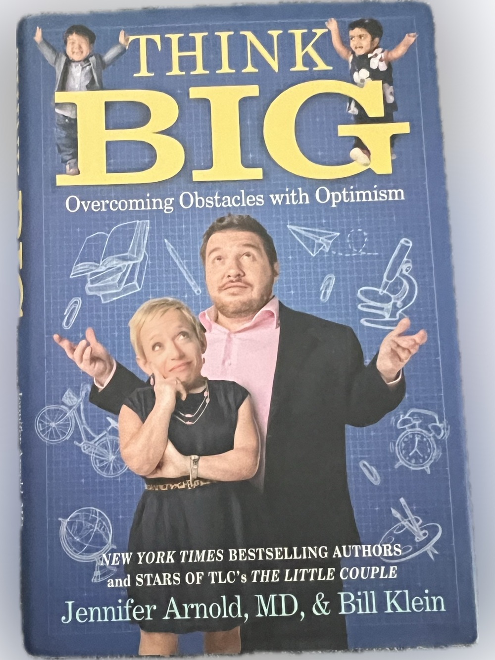 “Think Big - Overcoming Obstacles with Optimism” Book Novel Hardback